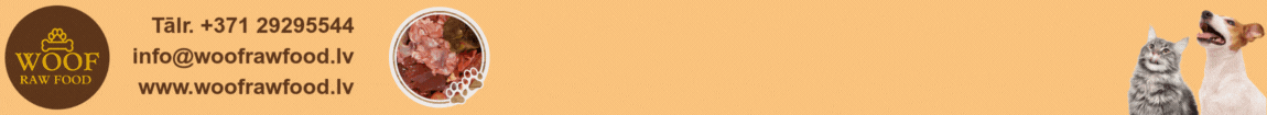 "Woof Raw food", SIA