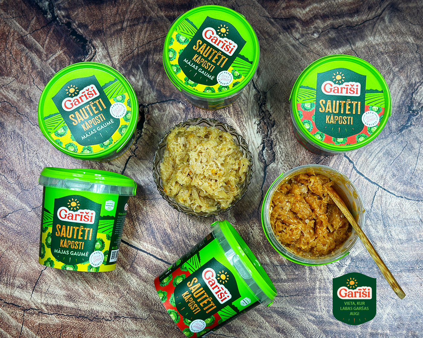 "Garīšu" kāpostu produkcija