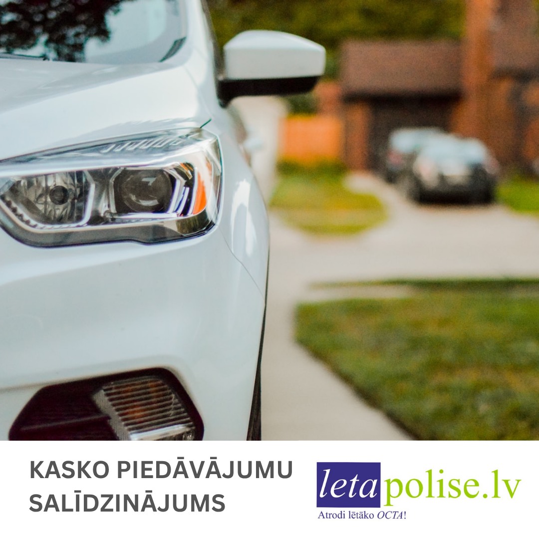 KASKO piedāvājumu salīdzinājums