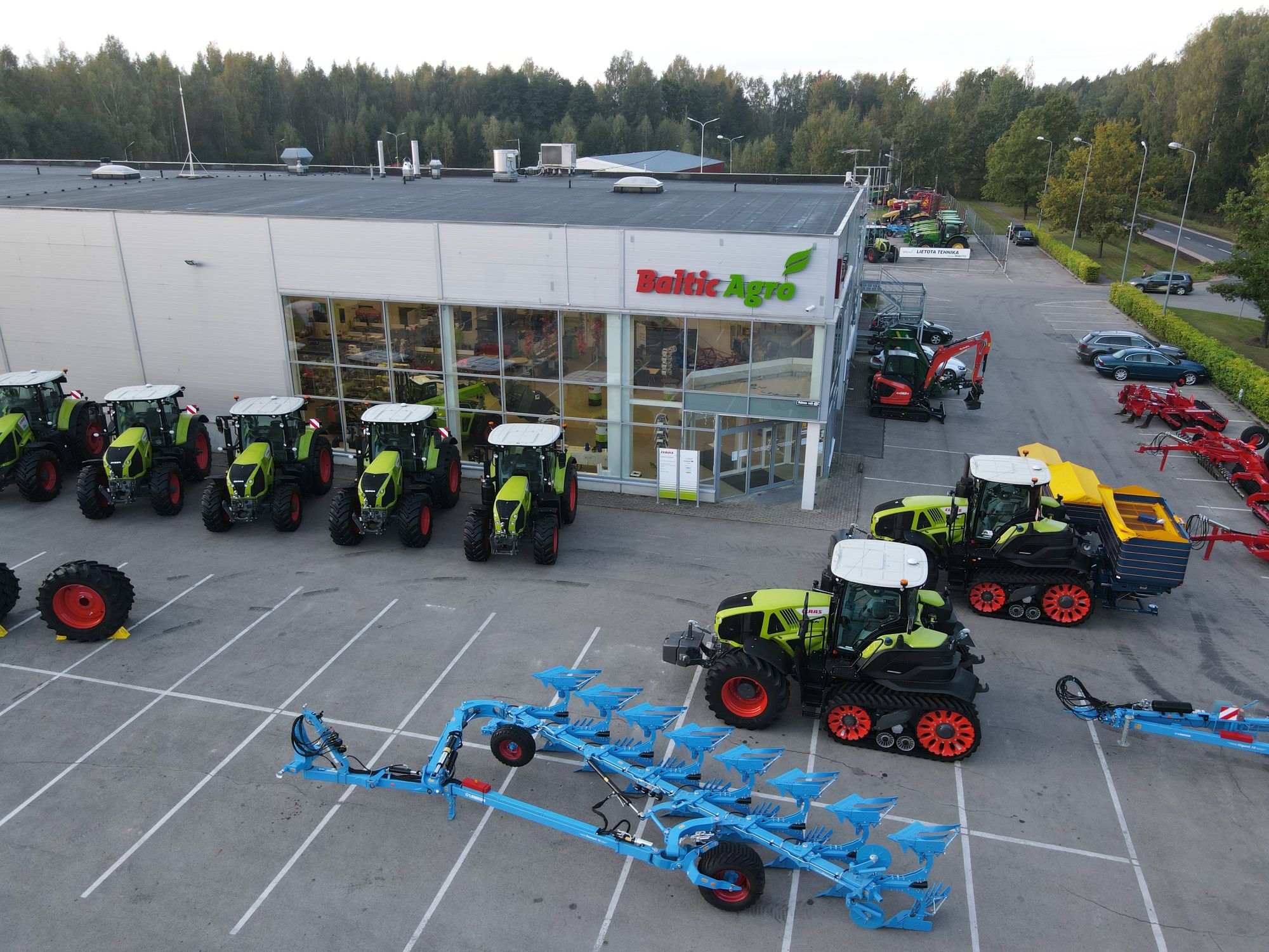 Lauksaimniecības, celtniecības un meža tehnika