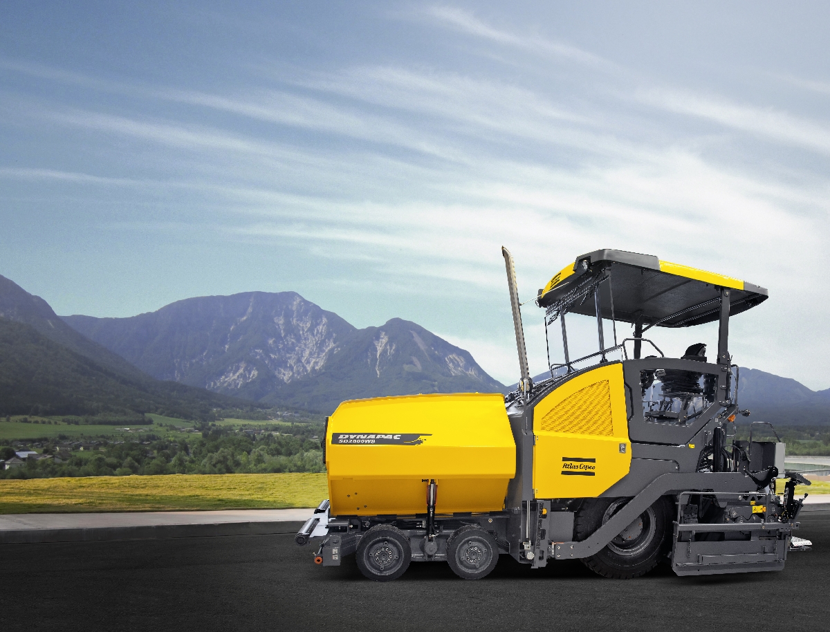 Ceļu būves tehnika Atlas Copco Dynapac