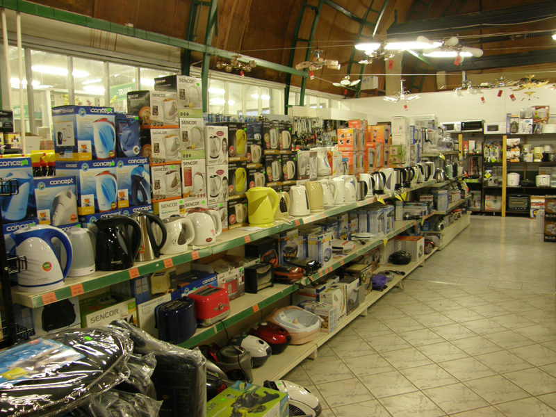 Saimniecības preces tējkannas tosteri termosi tirdzniecība Valmiera Rūjiena