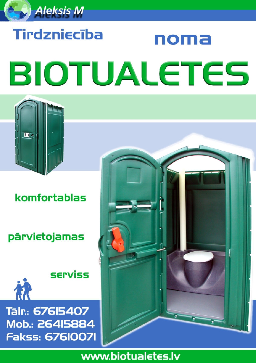 Aleksis M SIA biotualetes