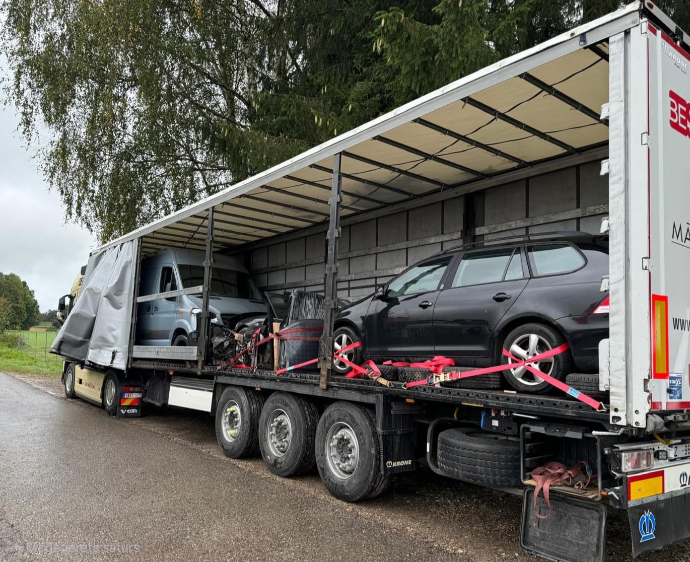 lielgabarīta kravu pārvadājumi