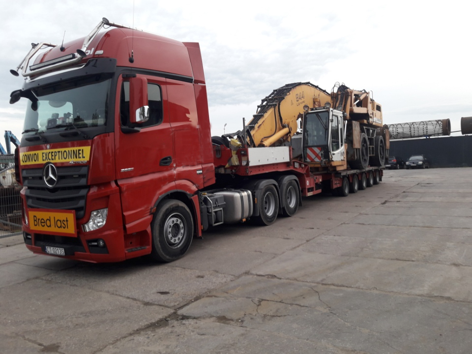 negabarīta kravu pārvadājumi