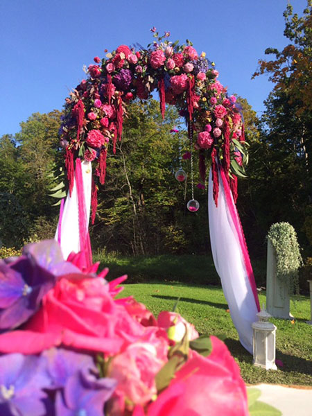 Svinību vietas dekorēšana