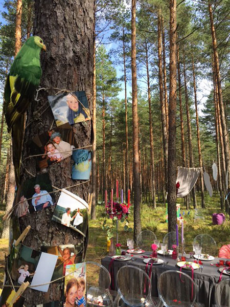 Svētku telpas dekorēšana