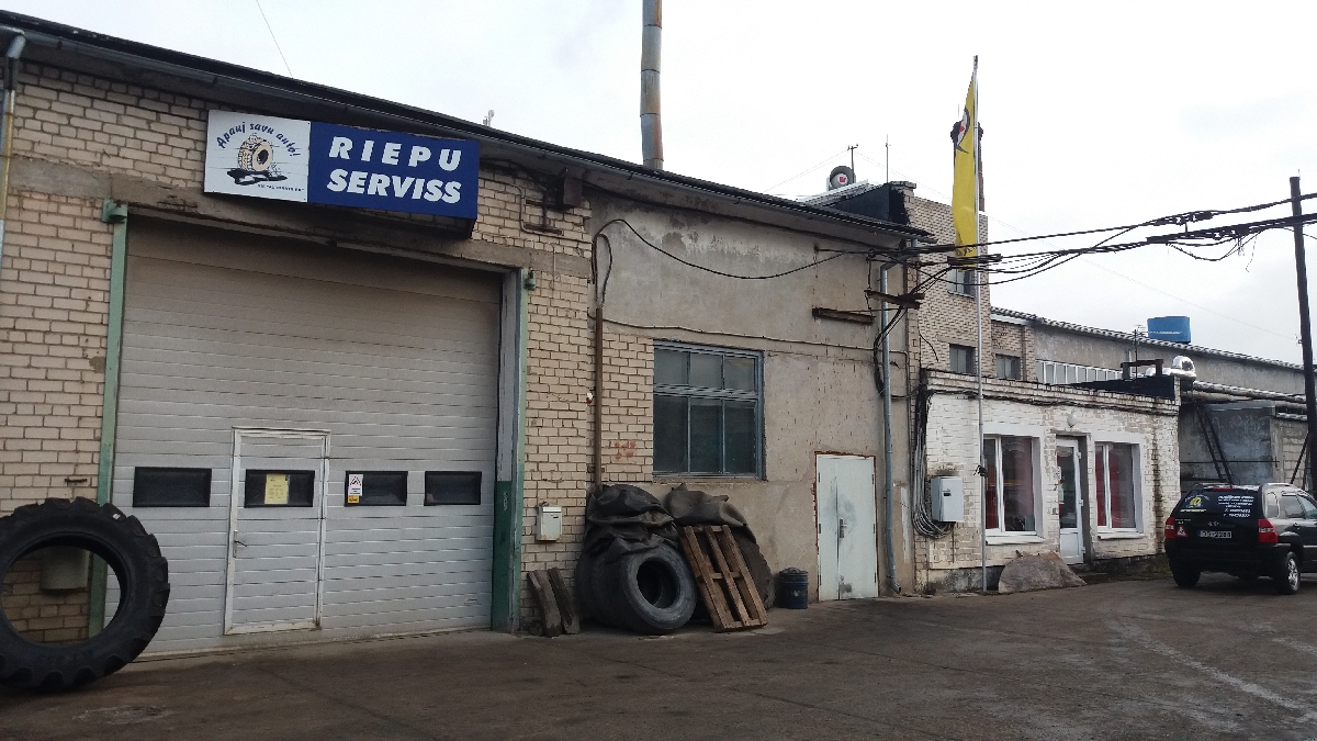 Tukuma riepu serviss, Riepu serviss Tukumā