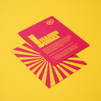 Flajeru jeb skrejlapu druka