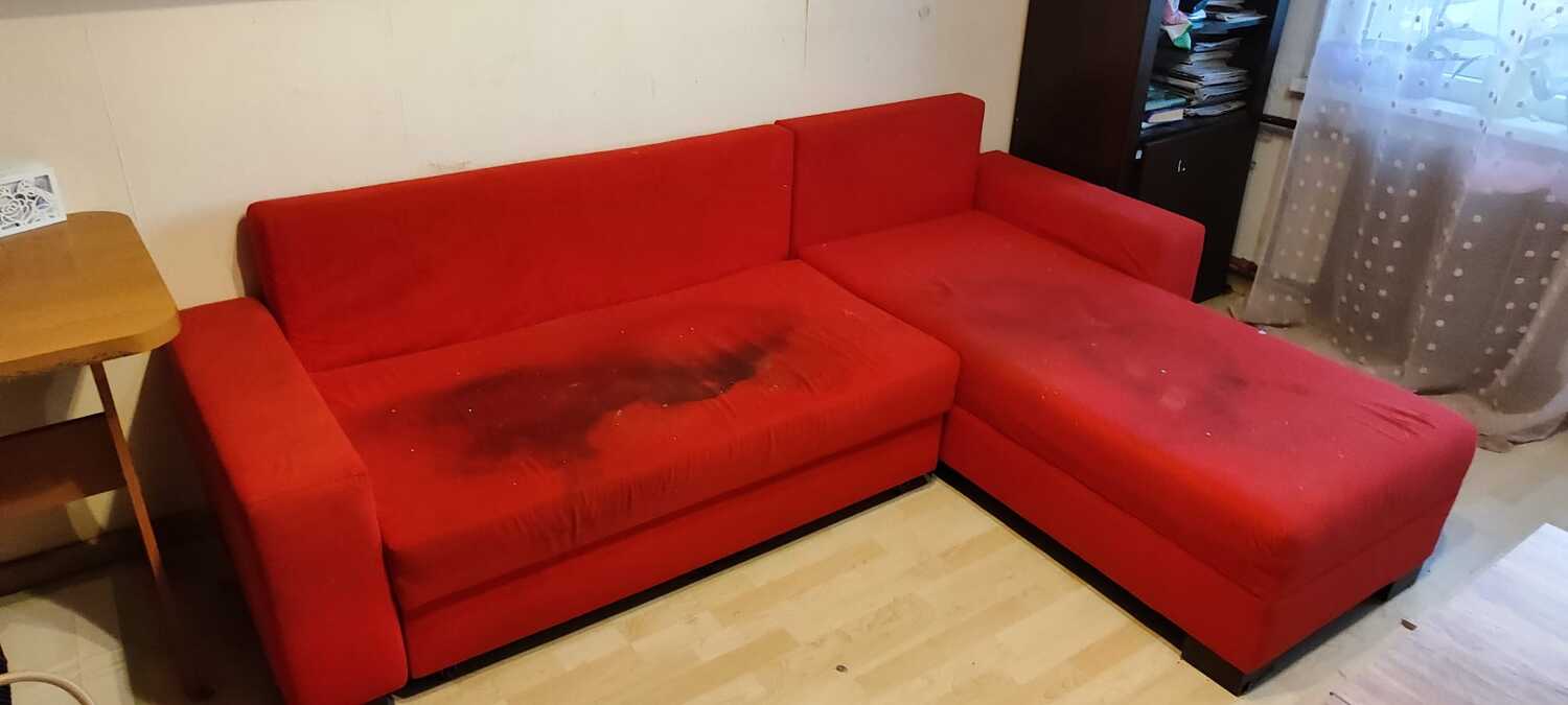 Mīksto mēbeļu tīrīšana