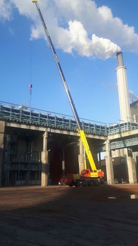 Ceļamkrānu, autokrānu iznomāšana un pakalpojumu sniegšanu