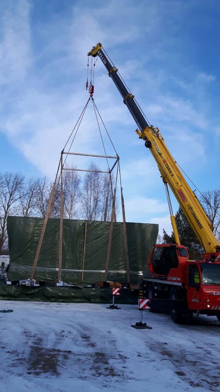 Ceļamkrānu, autokrānu iznomāšana un pakalpojumu sniegšanu