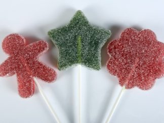Dabīgo sulu marmelādes konfektes ”POPIJS” uz kociņa