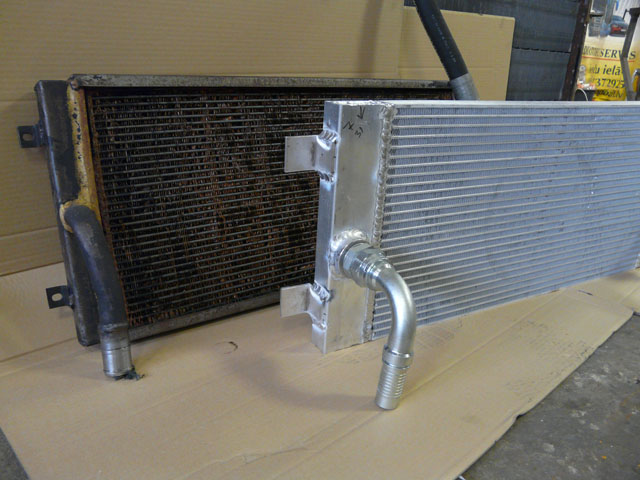 Kravas automašīnu radiatoru serdeņi un to nomaiņa