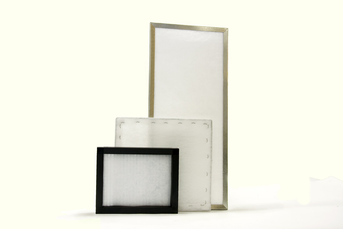 Paneļfiltri ar sintētisko materiālu