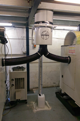 Filtermist filtrs pieslēgums 2 mašīnām