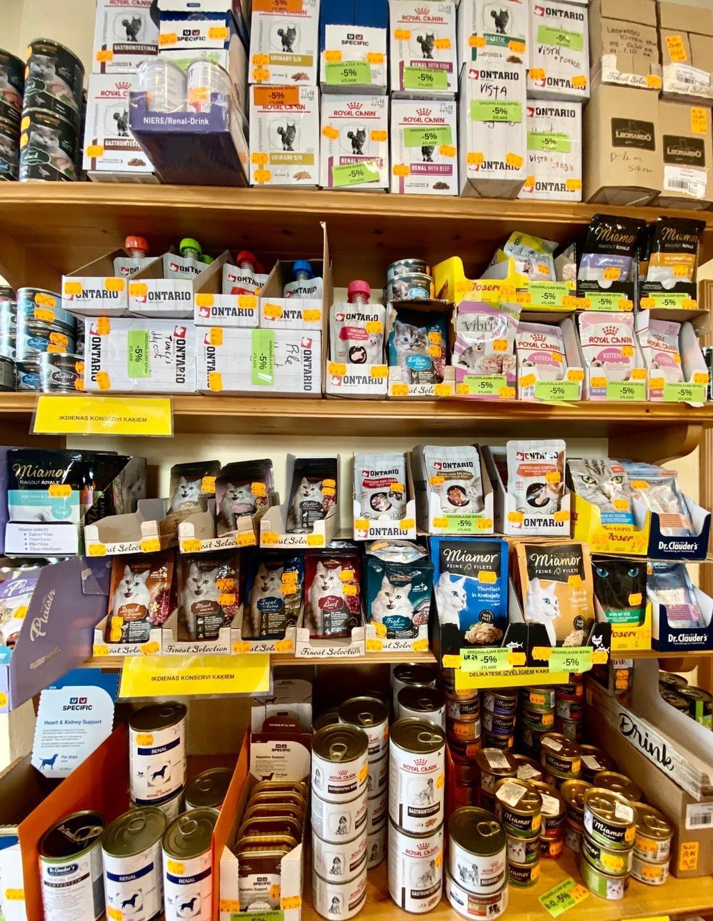 Plaša konservu un gardumu izvēle katrai gaumei