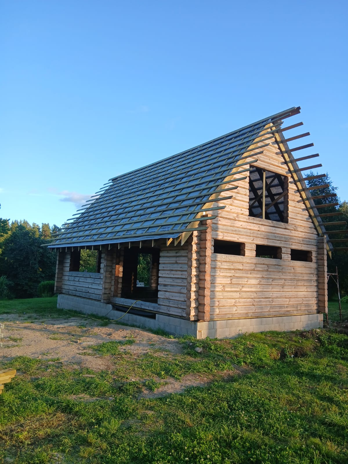 Jumtu uzstādīšana