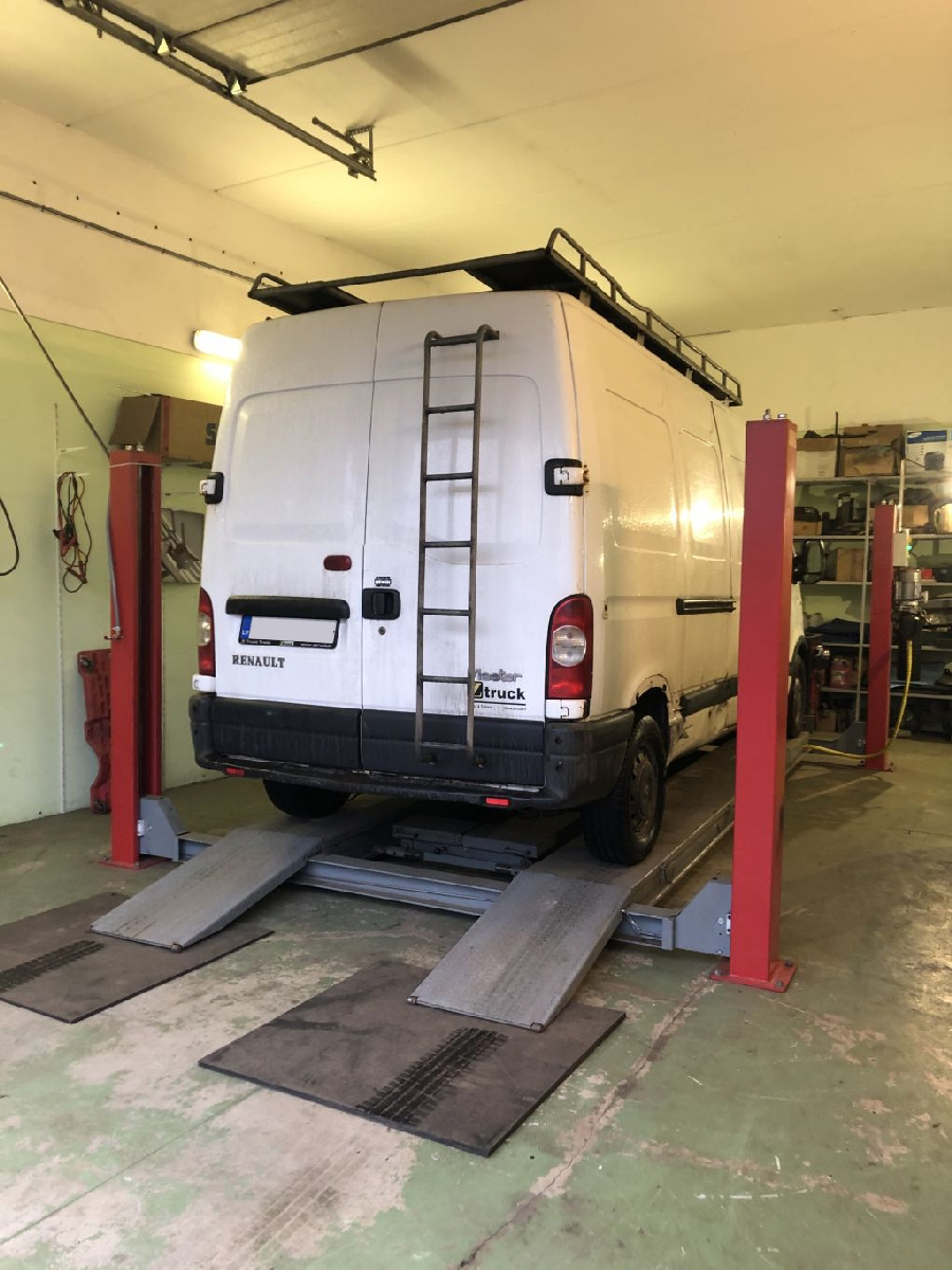 Komerctransporta līdz 5tonnām remonts un apkope Ādažos