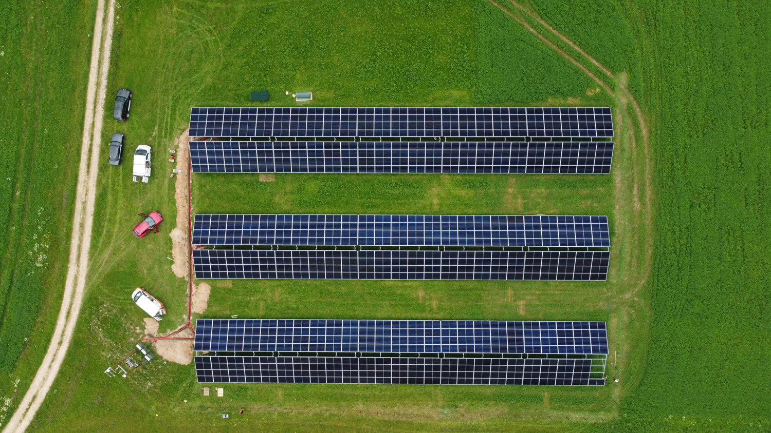 Saules parka izbūve