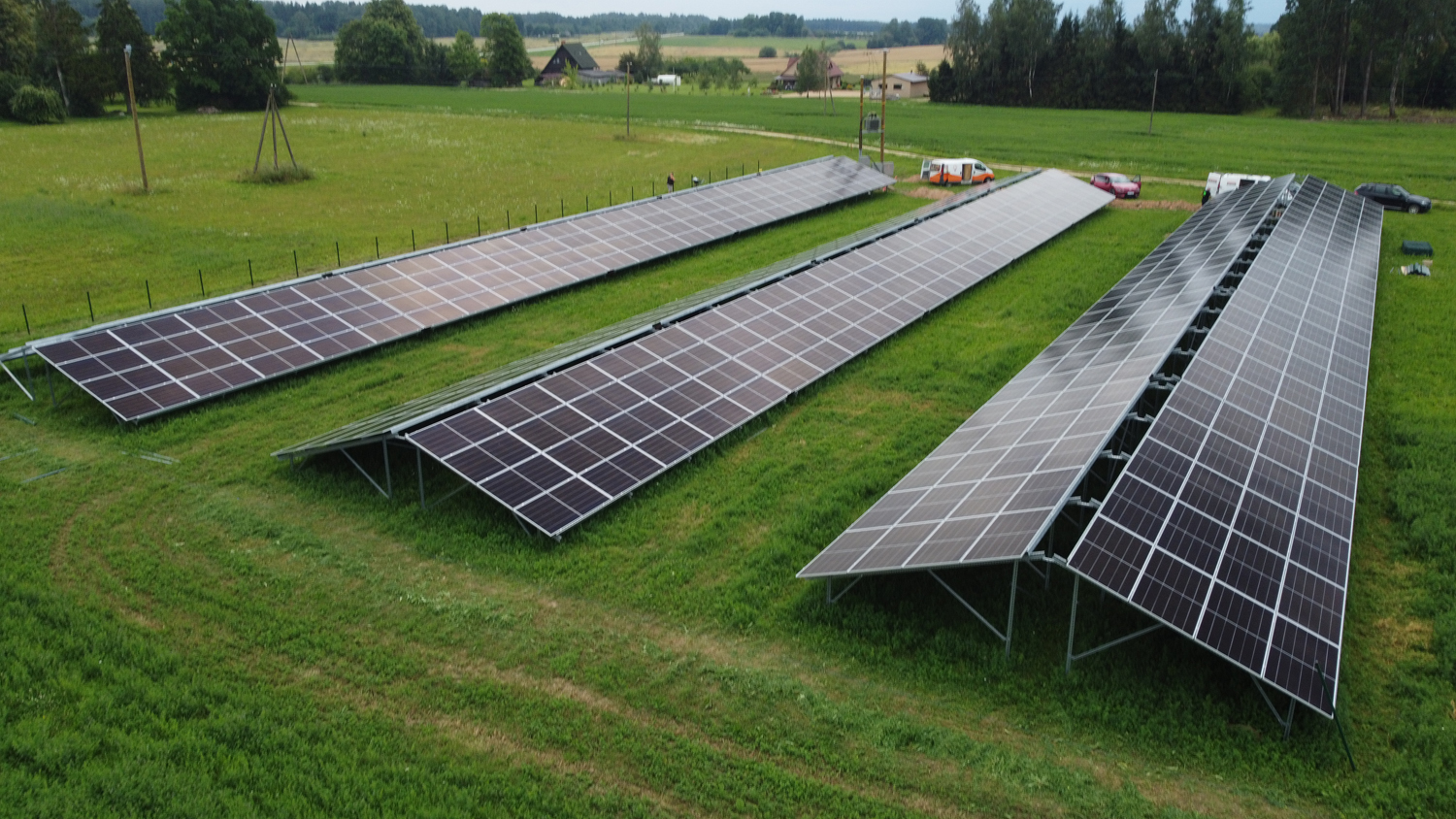 Saules paneļu uzstādīšana