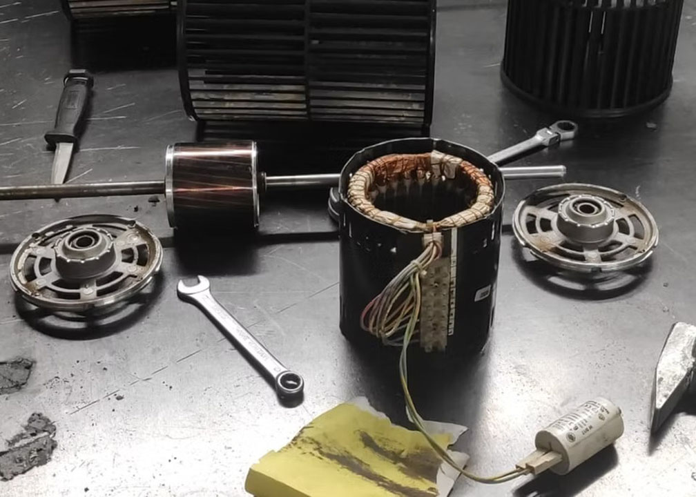 Elektrodzinēju remonts