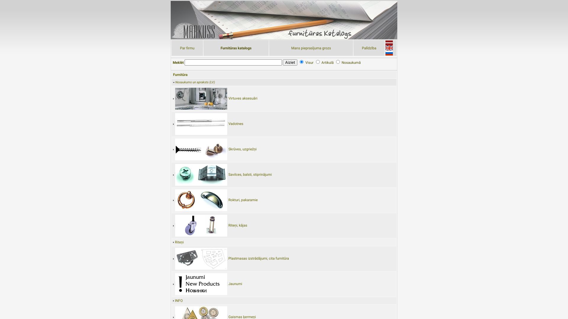 http://www.furnitura.markuss.lv/catalog.php