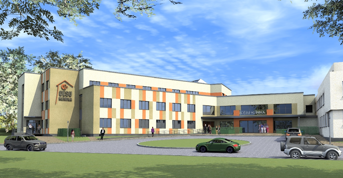 Cēsu klīnikas paplašināšana un rekonstrukcija