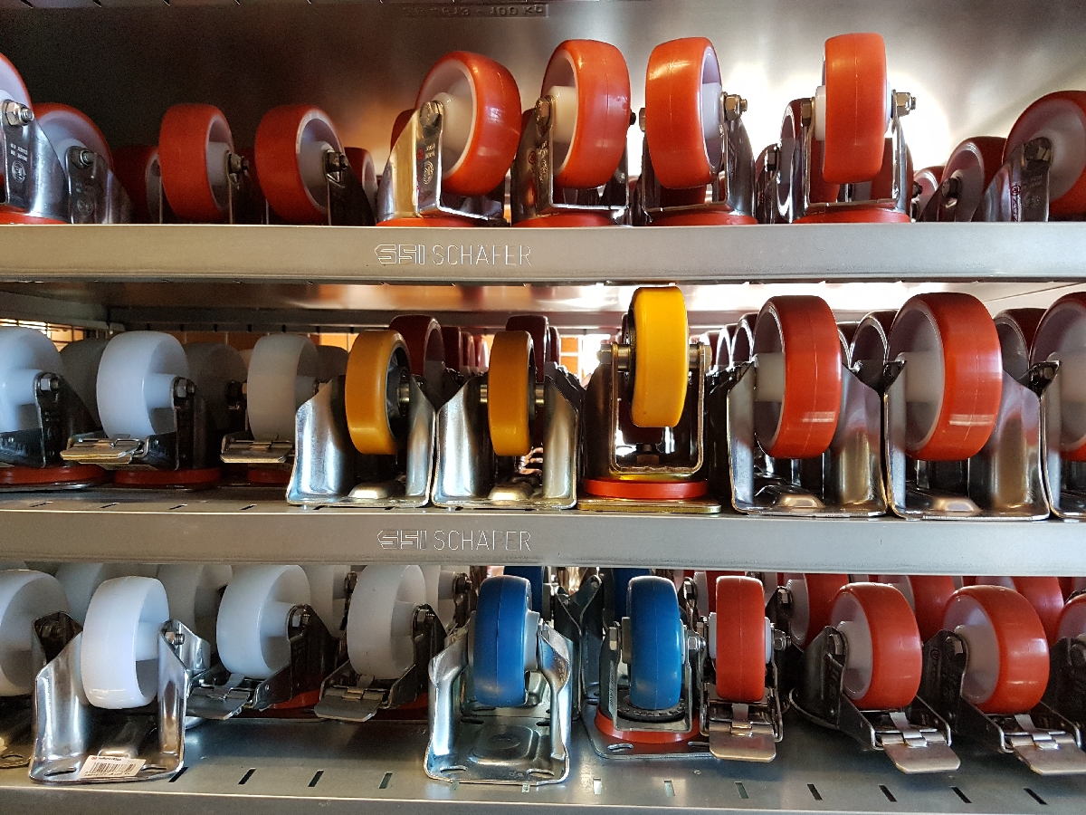 industriālie riteņi