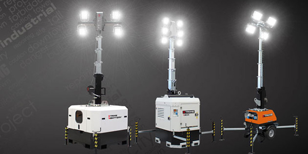 Mobilo prožektoru masti