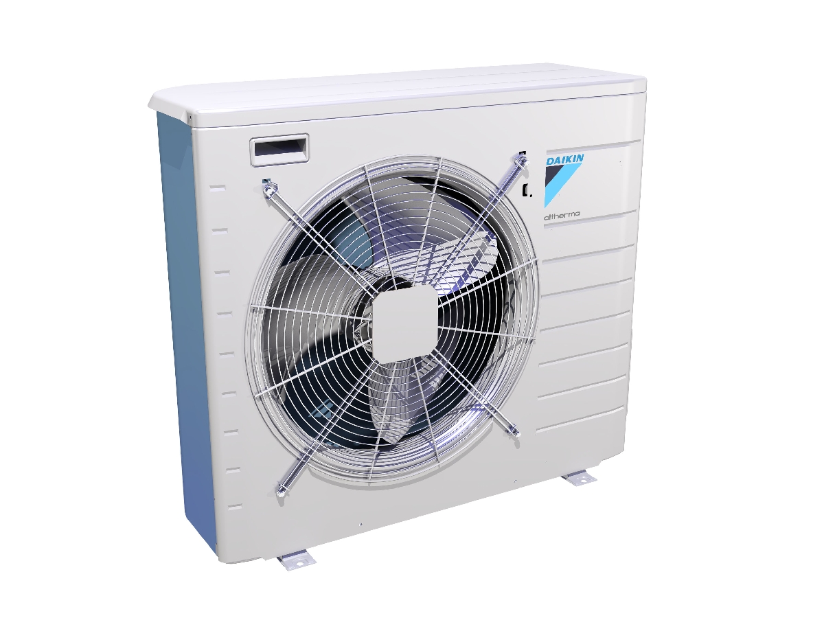 Bloks ar brīvi stāvošu siltummaini