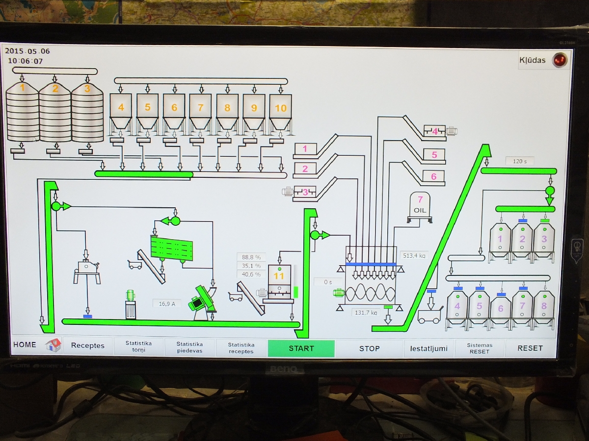 Rūpniecisko iekārtu automatizācija Cēsis Vidzeme Kurzeme Latgale