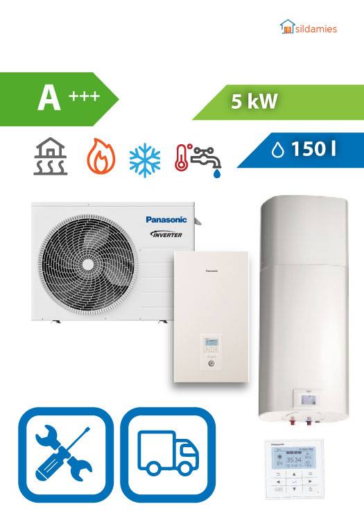 Siltumsūkņi, kondicionēšanas, ventilācijas sistēmas