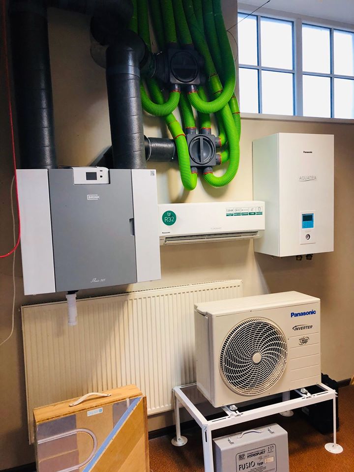 Siltumsūkņi, kondicionēšanas, ventilācijas sistēmas