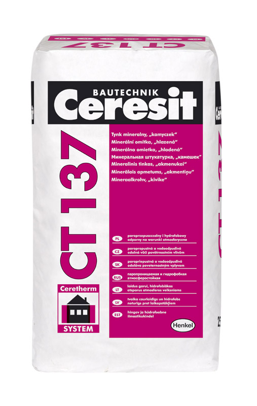 Minerālais apmetums akmentiņu CT137