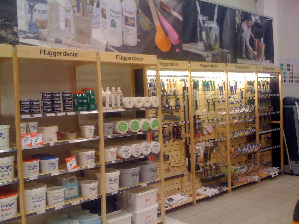 Flugger krāsu plaukti