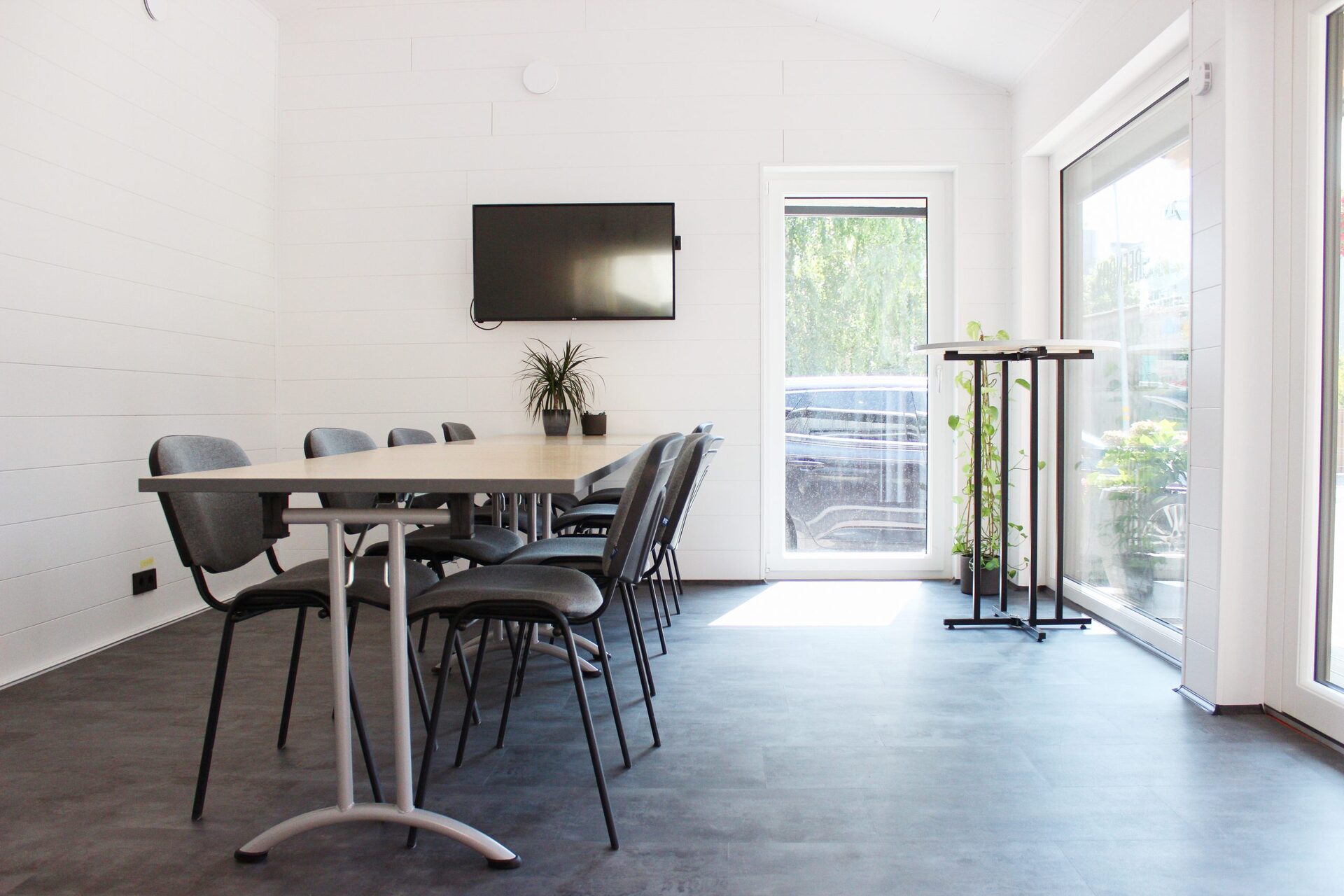 Iekšējās telpas Kurzemes Biznesa Inkubatorā