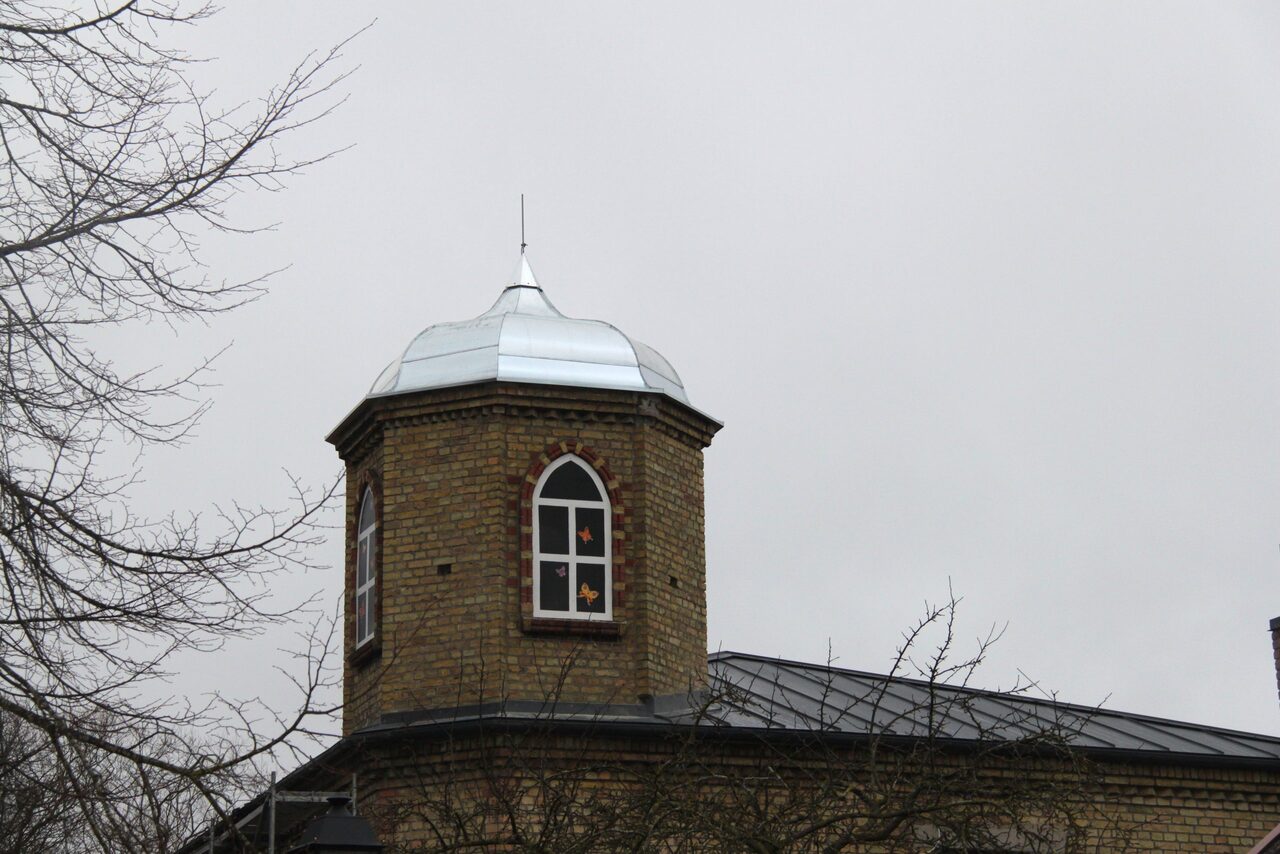 Atjaunots baznīcas kupols