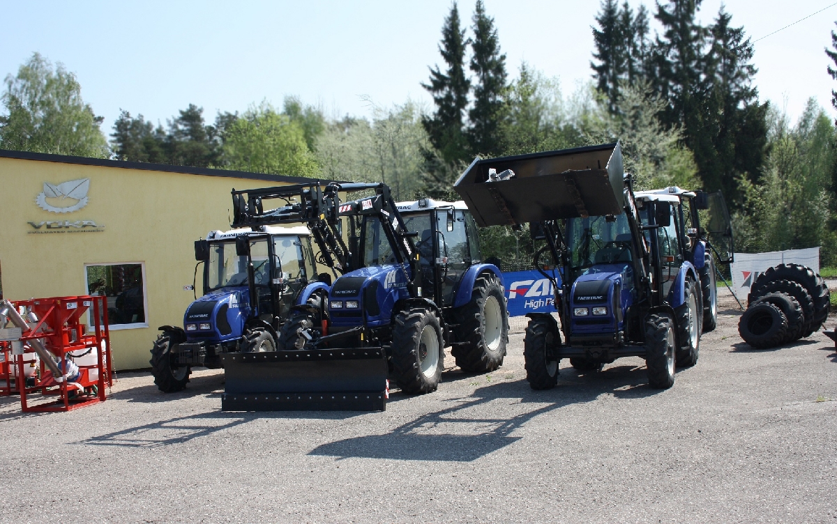 Traktortehnika Talsu novadā