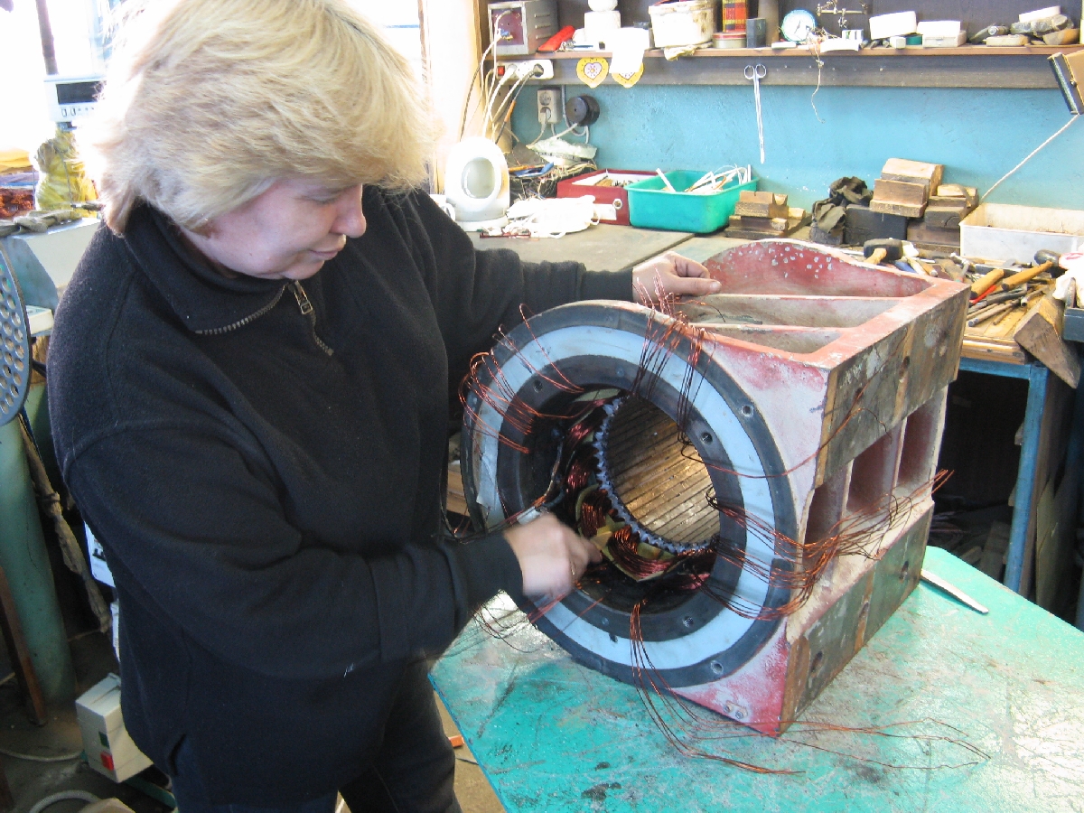 Elektrodzinēju remonts, elektromotoru remonts