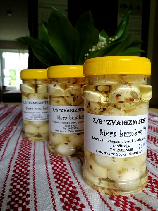 Siers, siera bumbas Zvaigznītēs