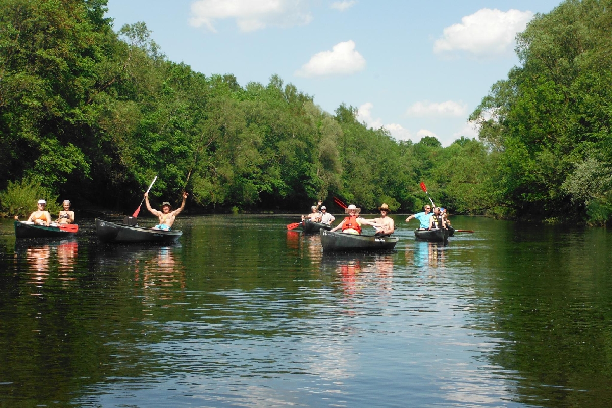 Laivošana Aiviekste ūdenstūrisms