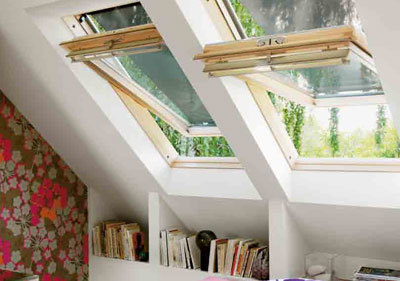 Velux jumta logi