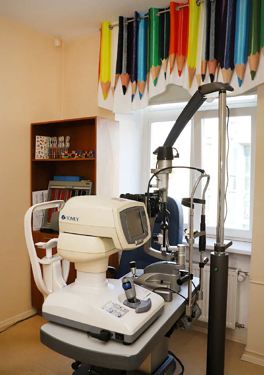 Bērnu acu ārsta kabinets Acu veselības centrā