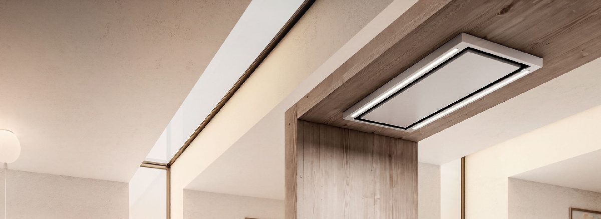 ELICA tvaika nosūcējs, ELICA, CLOUD SEVEN, virtuves dizains, dizaina tvaika nosūcējs