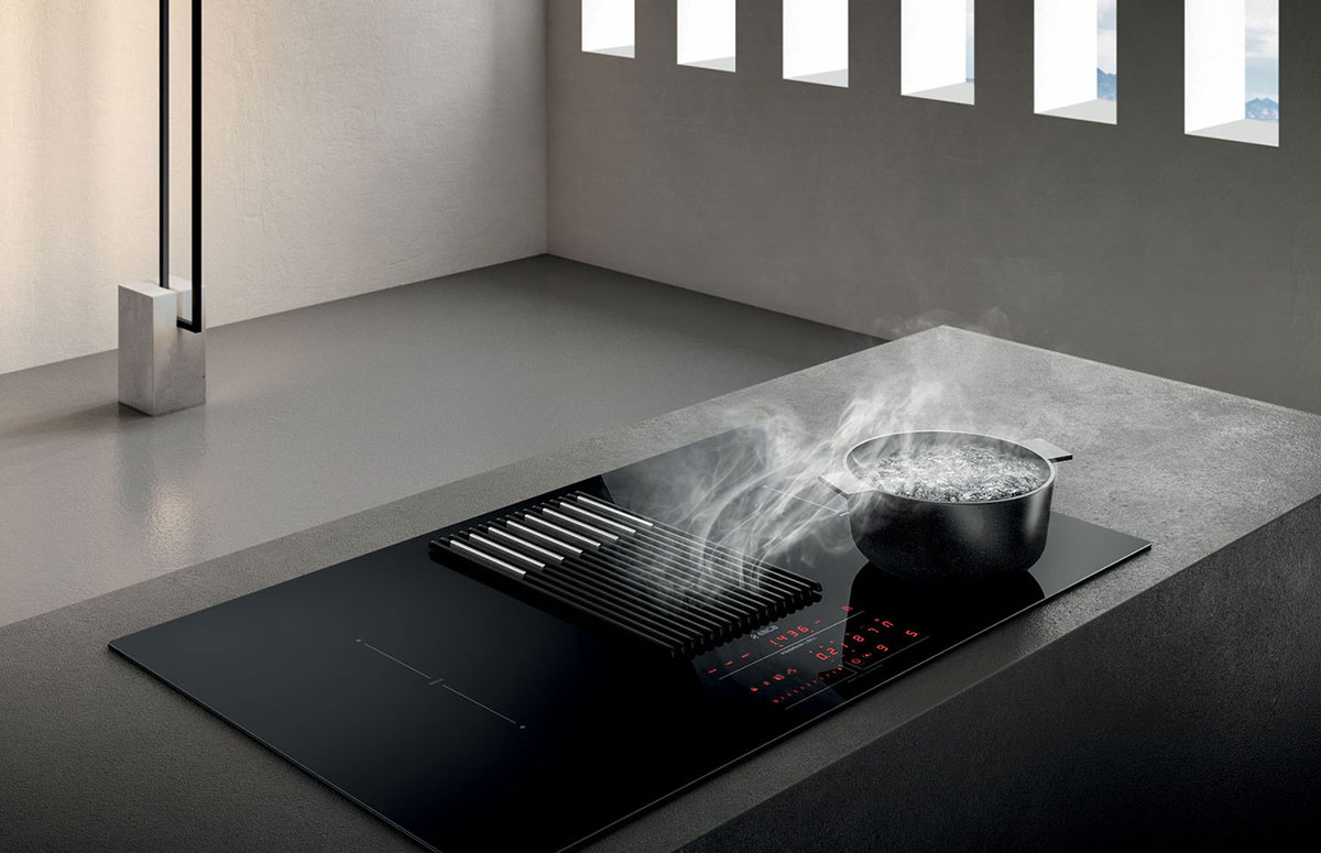 NIKOLATESLA, NIKOLATESLA LIBRA, HOOD, HOB, INDUCTION, indukcijas virsma, tvaika nosūcējs, virtuves svari, virtuves dizains, dizaina tvaika nosūcējs