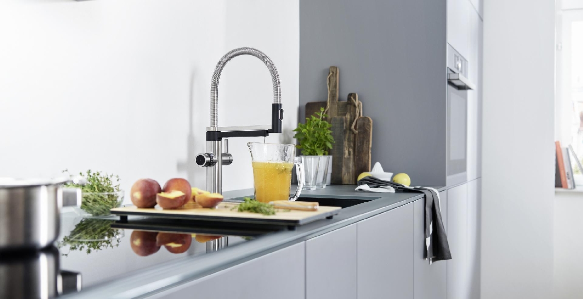 BLANCO koka dēlītis, BLANCO EVOL-S, BLANCO jaucējkrāns