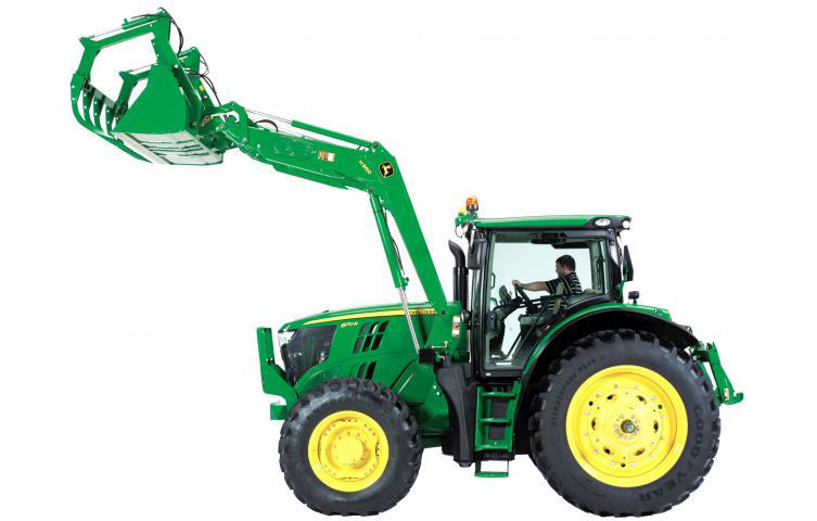 John Deere frontālie iekrāvēji