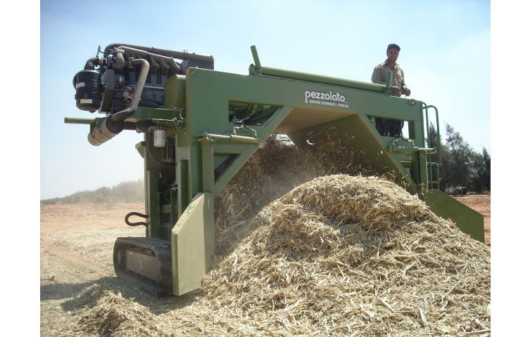 PEZZOLATO KOMPOSTĒJAMĀ MATERIĀLA PĀRSTRĀDES IEKĀRTAS