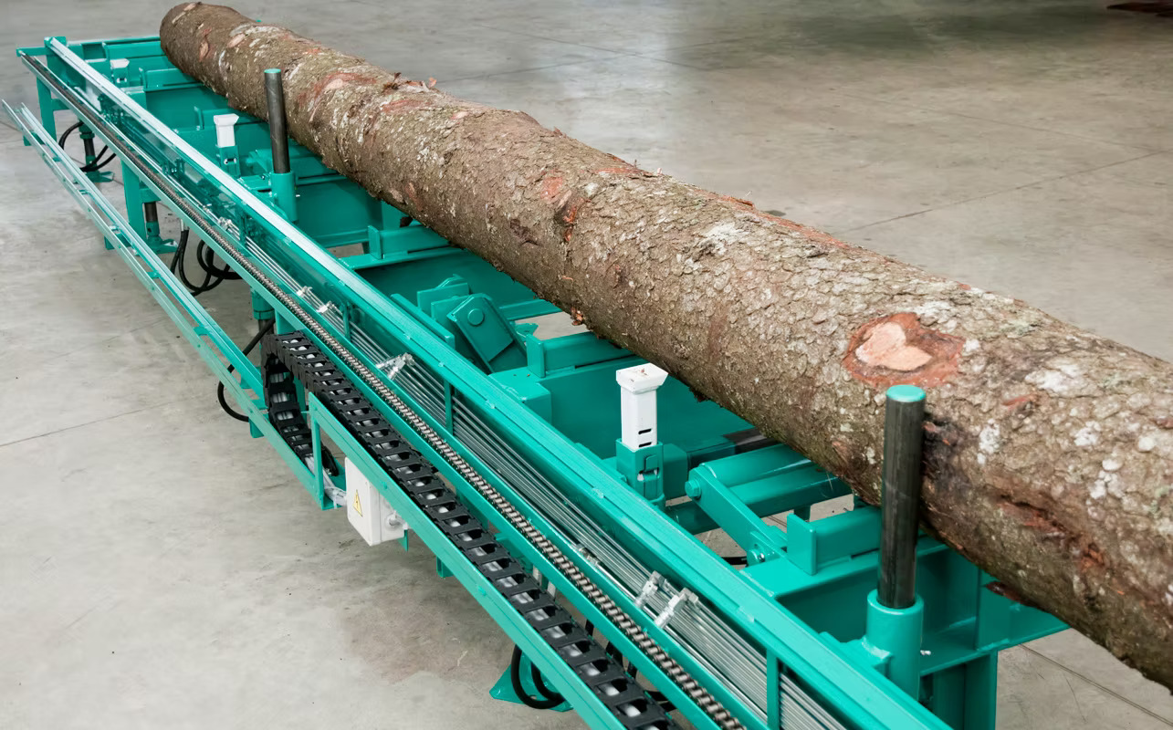 Industriāla kokapstrādes līnija efektīvai ražošanai